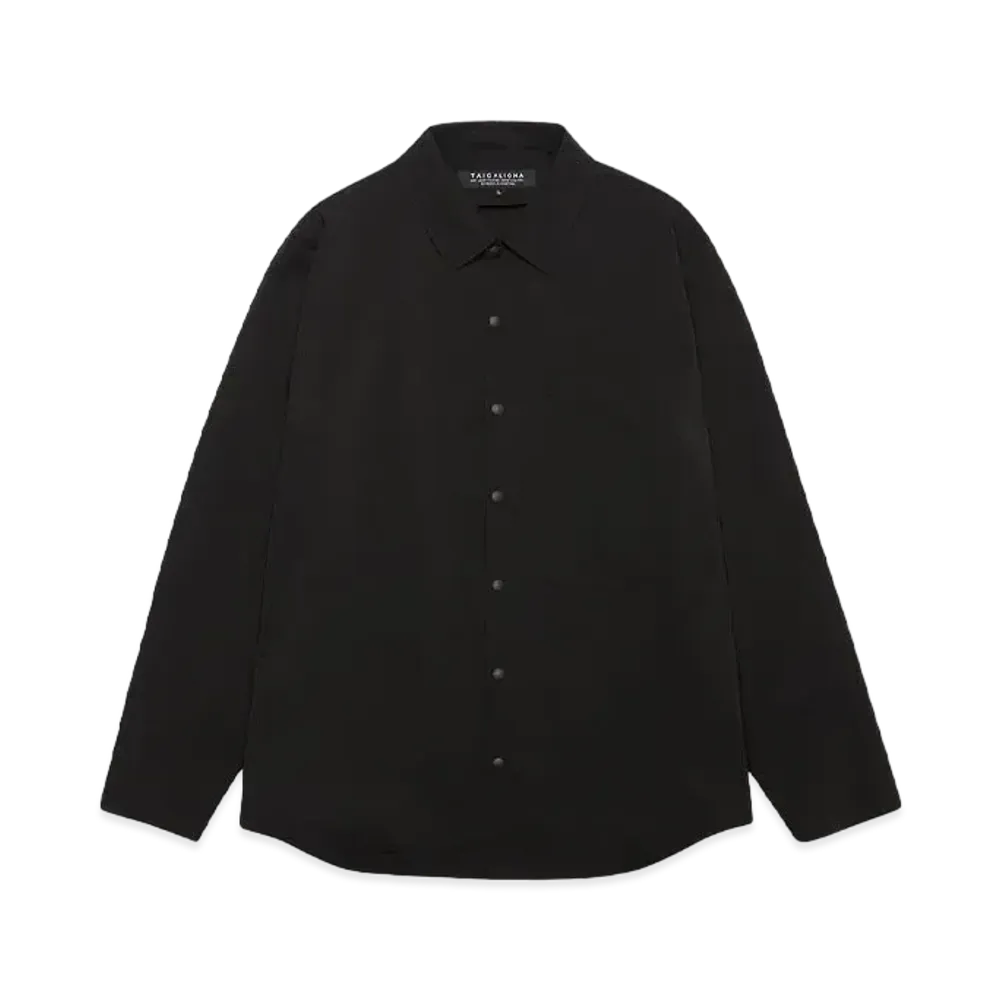 TAIGALIONA MINOTECH LONG SLEEVE SHIRT "BLACK"