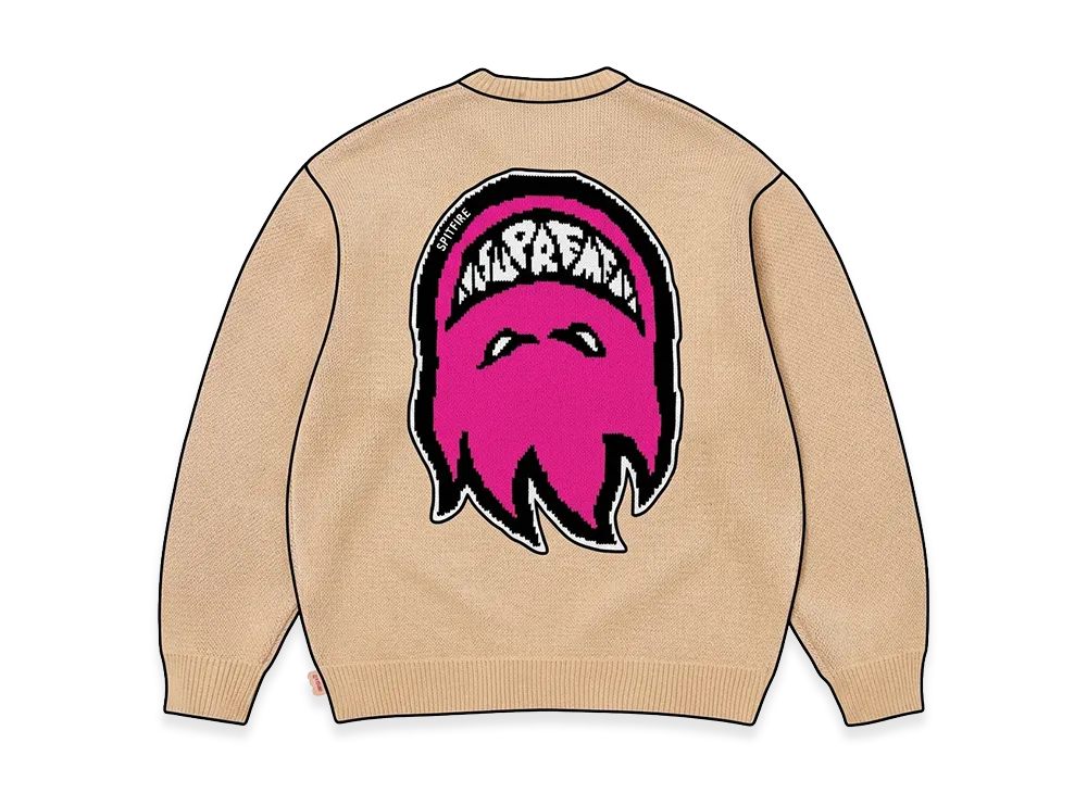 Supreme x Spitfire Sweater "Light Tan"