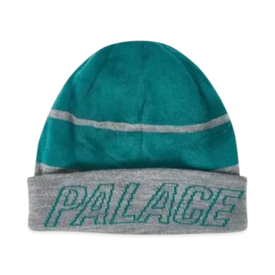 PALACE Reversible Beanie "Grey Marl Green"