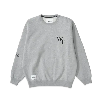 WTAPS Academy / Sweater / Cotton "Ash Gray"