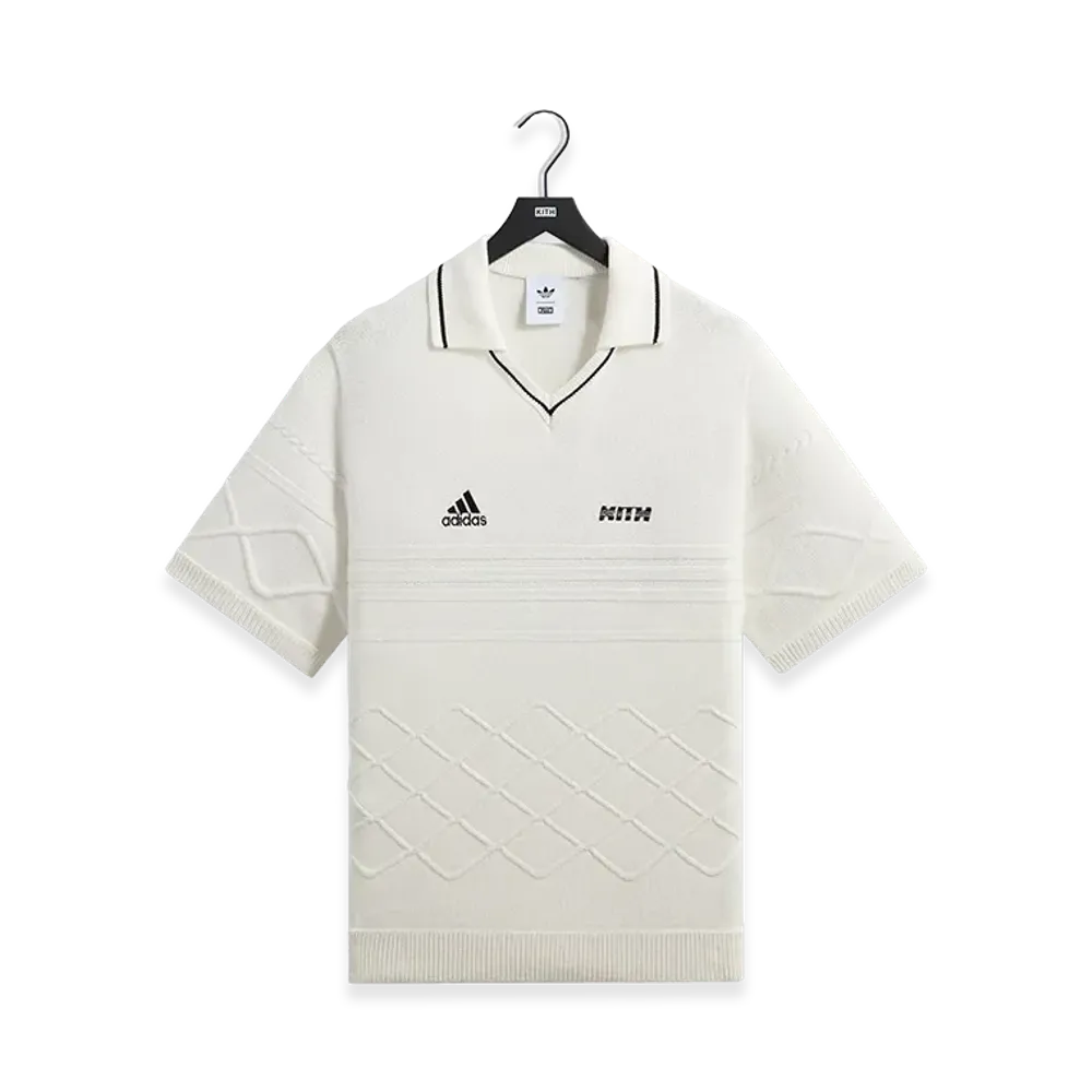 Kith x Lionel Messi x adidas Football Knit Polo "White"