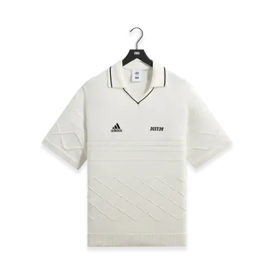 Kith x Lionel Messi x adidas Football Knit Polo "White"