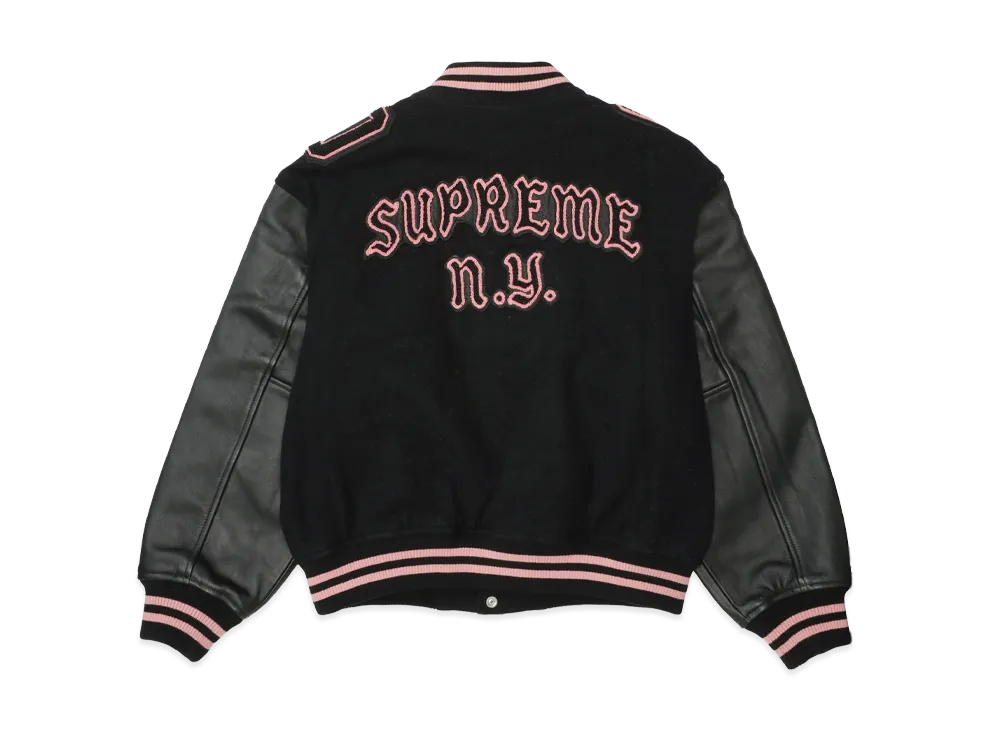 Supreme Captains Varsity Jacket "Black"