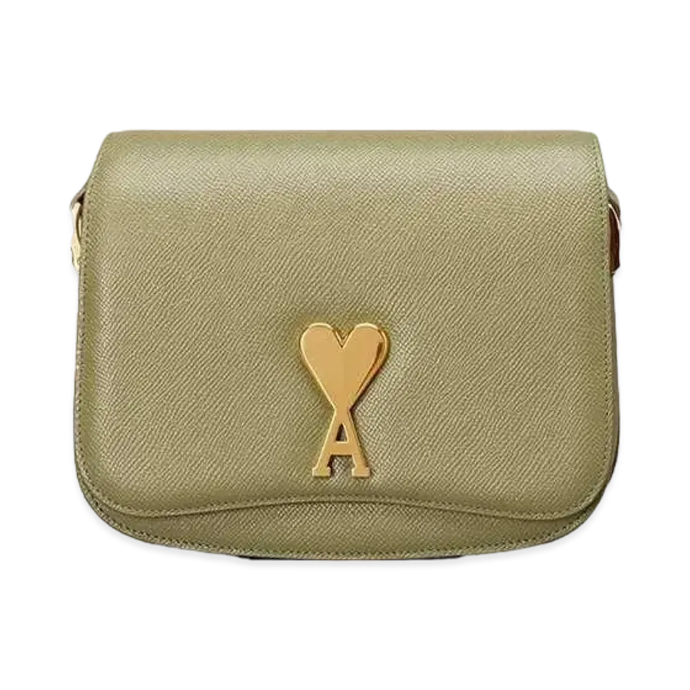 AMI PARIS Paris Paris Small Bag "Olive"