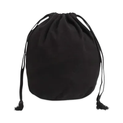 COMOLI Cotton Flannel Pouch "Black"