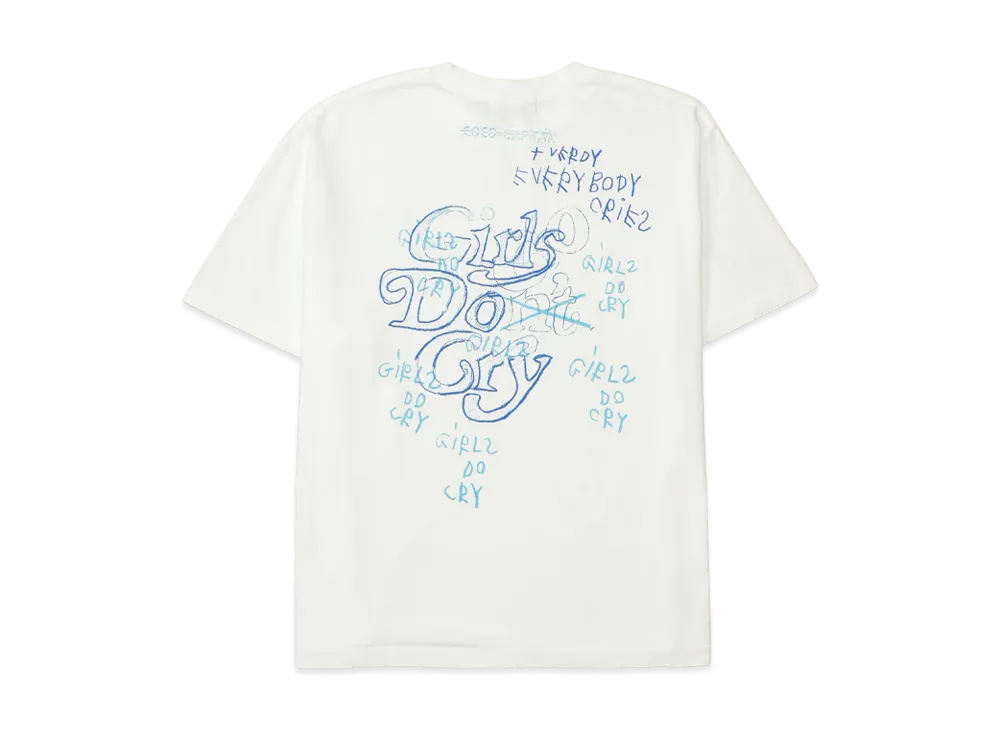 Dover Street Market x VERDY Girls Don't x Capitana Tee "White"