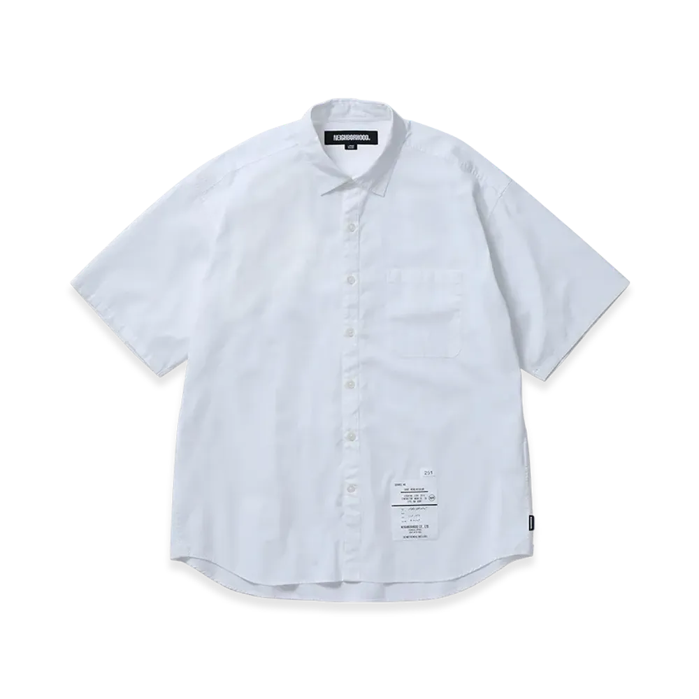 NEIGHBORHOOD Trad Shirt SS "White"