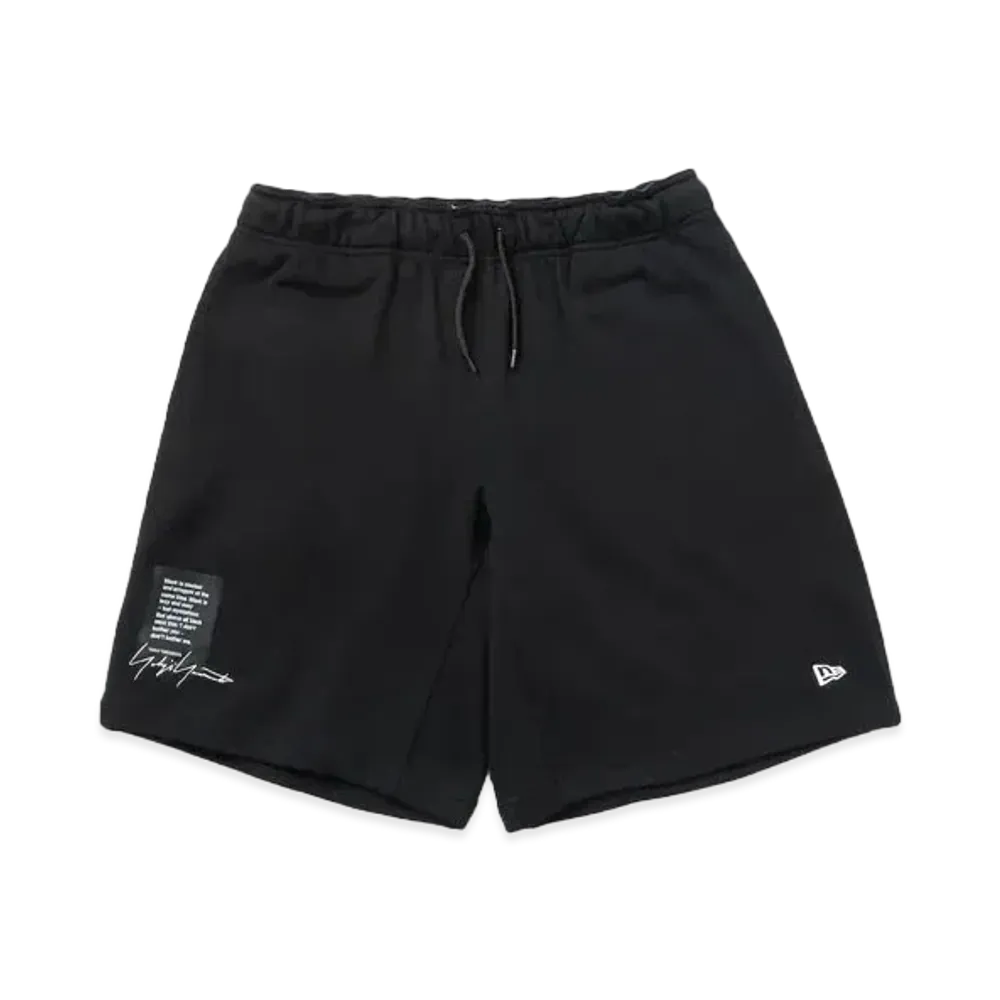 NEW ERA x Yohji Yamamoto SS23 Sweat Half Pants "Black"