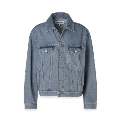 LOEWE Anagram Denim Jacket "Mid Blue Denim"