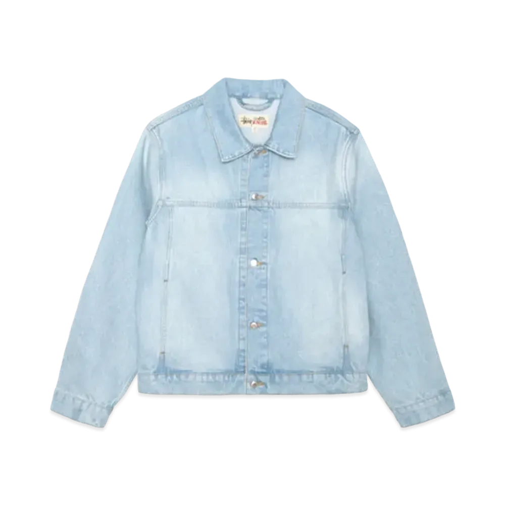 Stussy Trucker Jacket Denim "Light Wash"