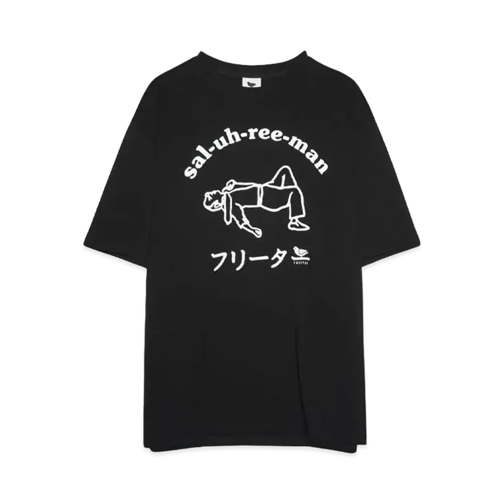 FREETER Saluhreeman t-shirt "BLACK"