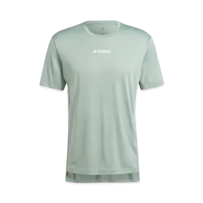 adidas Telex Multi Short Sleeve T-shirt "Silver Green"