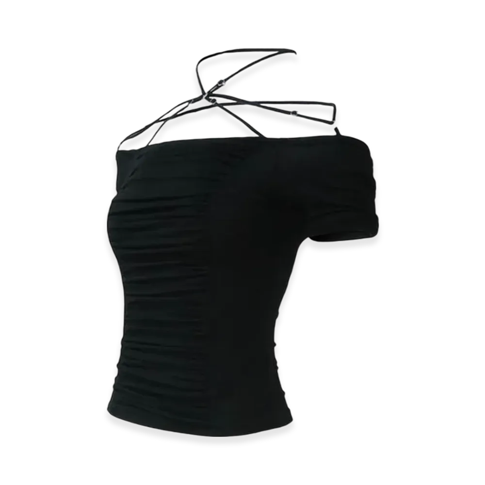 THEREDTHREAD S Lace Up Camisole Dress 