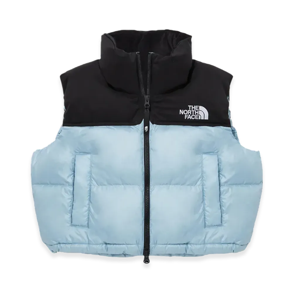 The North Face White Label Novelty Nuptse Down Vest (W) "Baby Blue"