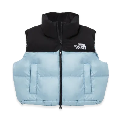 The North Face White Label Novelty Nuptse Down Vest (W) "Baby Blue"