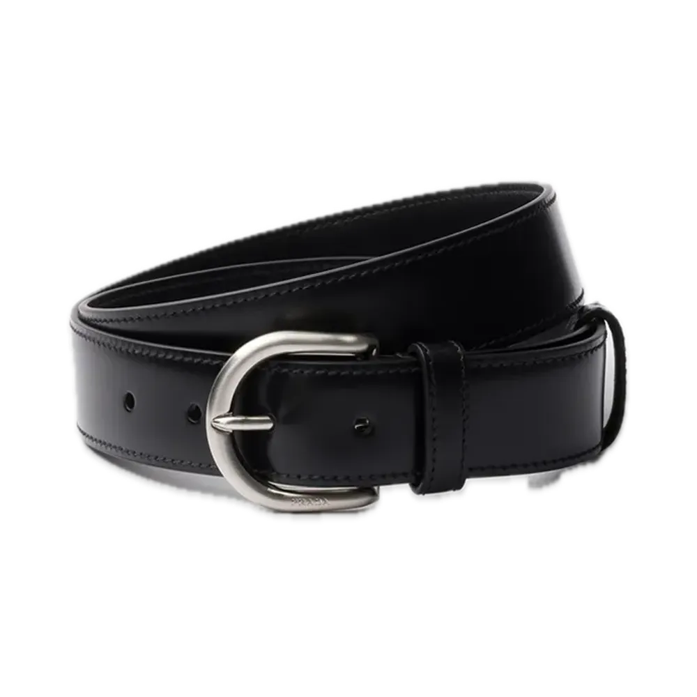 PRADA Leather Belt "Black"
