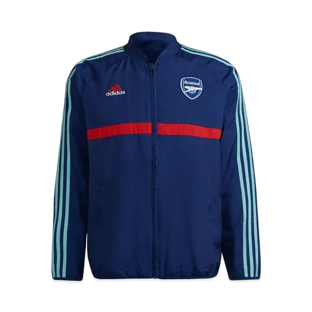 ADIDAS ARSENAL ICON WOVEN JACKET "Mystery Blue"