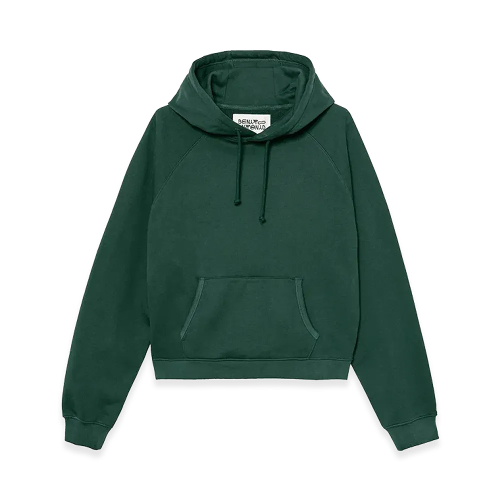 ZARA x Bad Bunny Benito Antonio Logo Embroidery Hoodie "Medium Green"