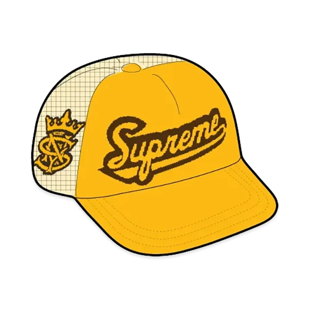 Supreme University Mesh Back 5-Panel "Gold"
