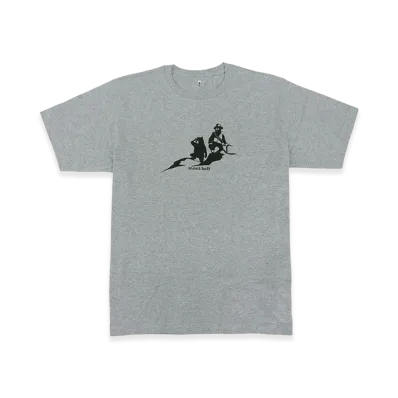 mont-bell T-Shirt Peacheskin Cotton T-Shirt "Light Gray"