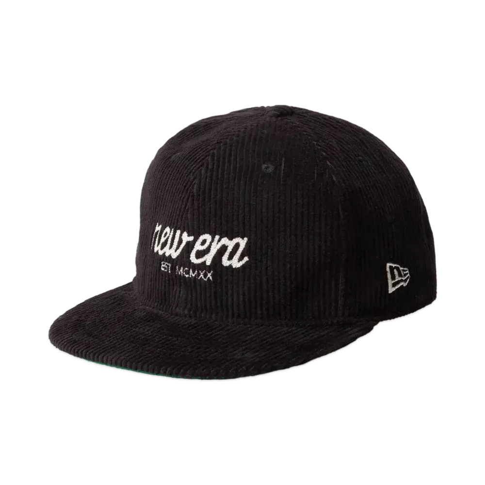 NEW ERA New Era Outdoor 59Fifty Corduroy New Era EST MCMXX "Black"