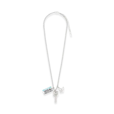 X-Girl Women's Sentimental Value Charms Necklace "Silver"