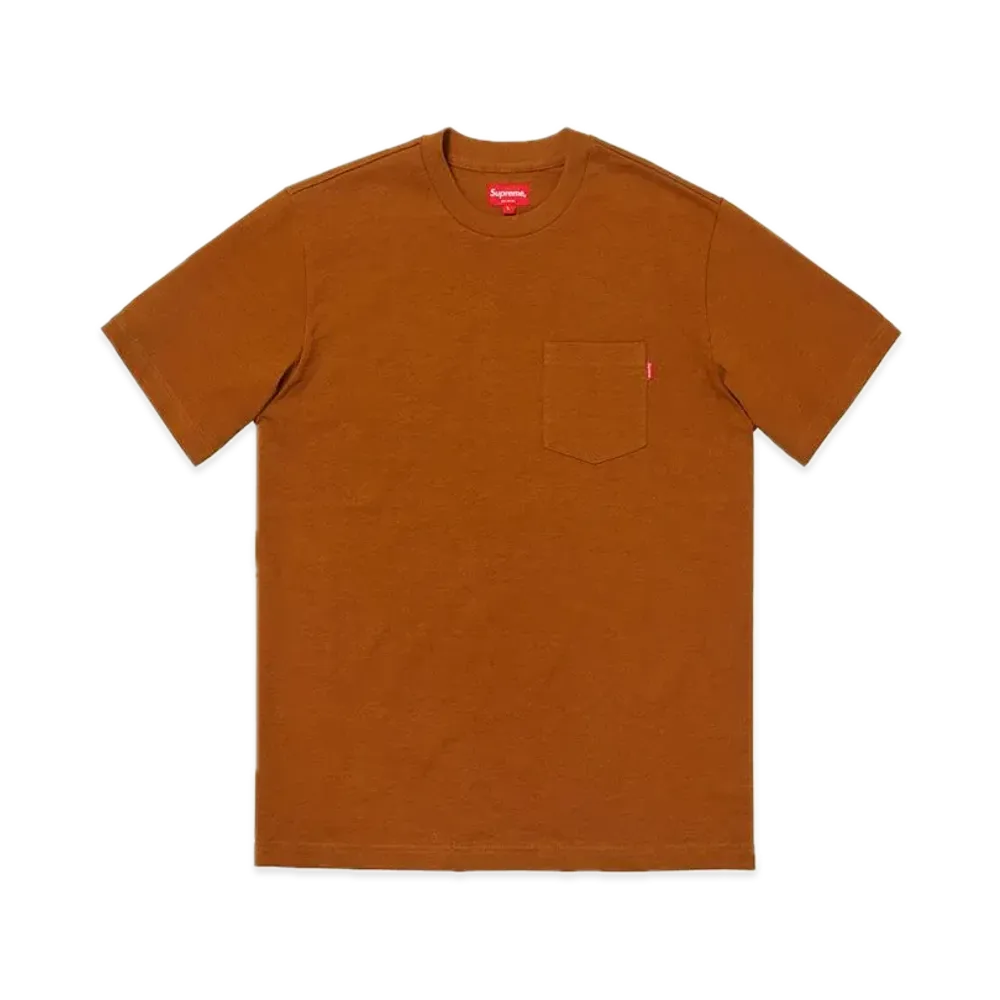 シュプリーム S/S ポケット Tシャツ "ラスト" (18FW)