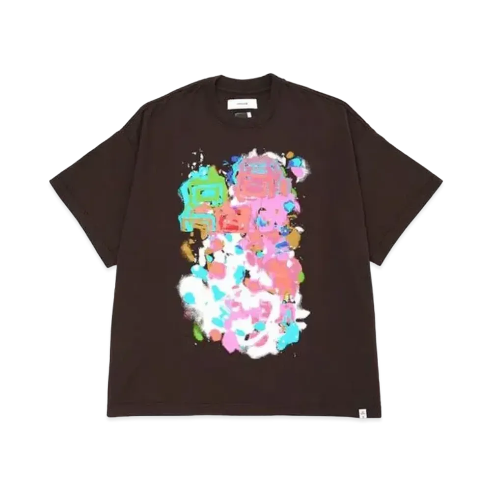 FACETASM Spraypaint Big Tee "Brown"