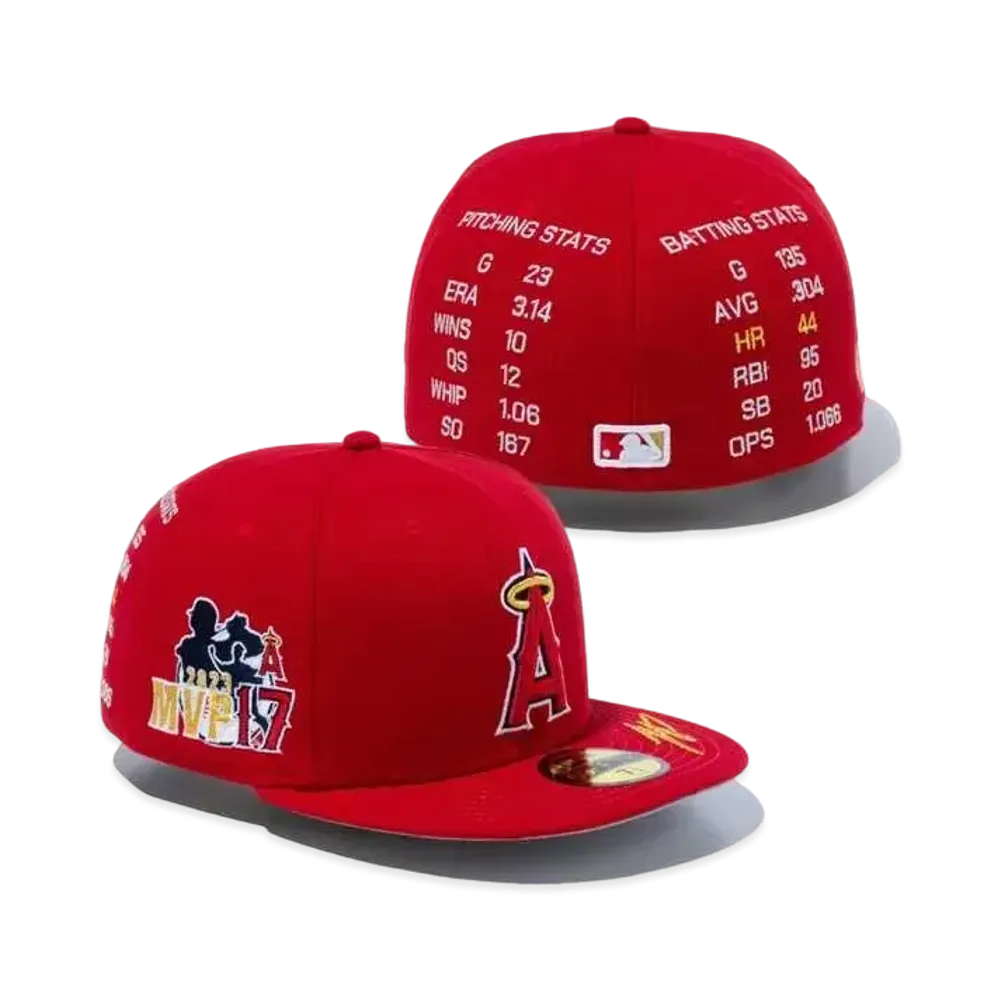 NEW ERA x Shohei Ohtani 59Fifty American League MVP & Home Runs Leaders Los Angeles Black x Gold "Black"