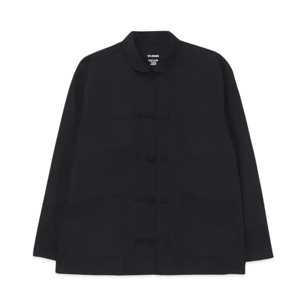WILDSIDE Yohji Yamamoto x HOLLYWOOD RANCH MARKET French China Jacket "Black"
