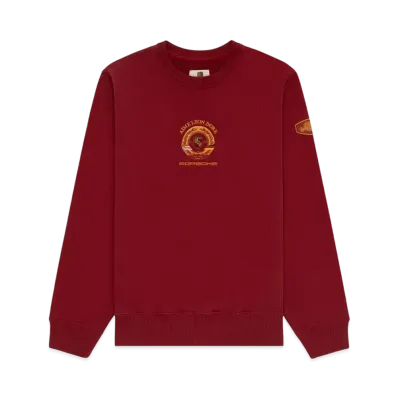 Aime Leon Dore x Porsche 993 Turbo Embroidered Crewneck Sweatshirt "Red"