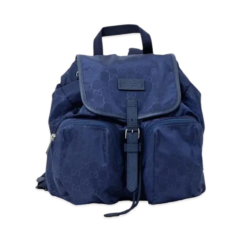 GUCCI Backpack GG Nylon "Navy"