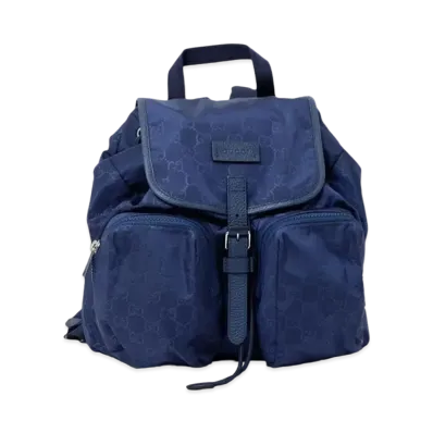 GUCCI Backpack GG Nylon "Navy"