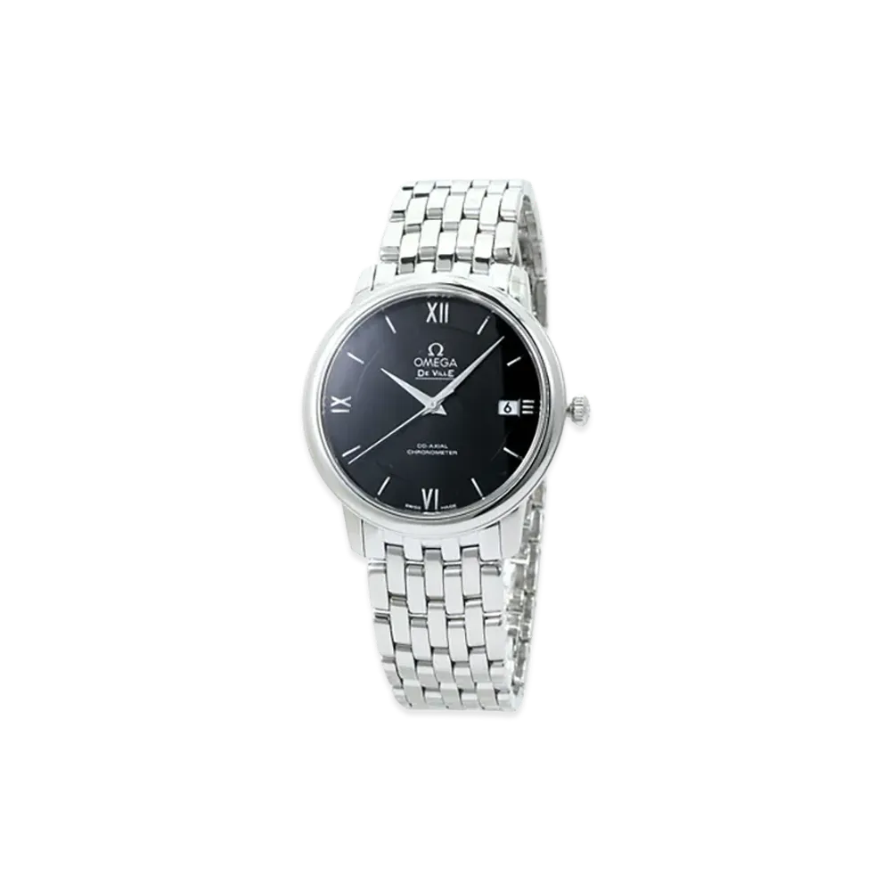 OMEGA De Ville Prestige Co-Axial Chronometer "Silver/Black"