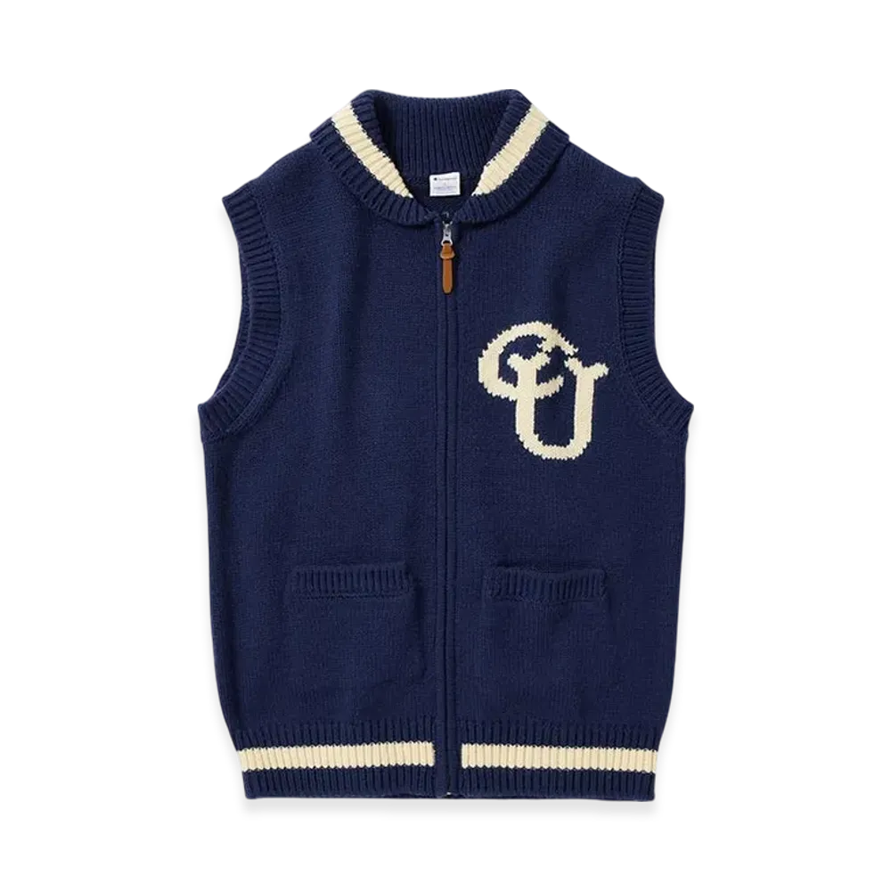 Champion Zip Vest 24FW "Navy"
