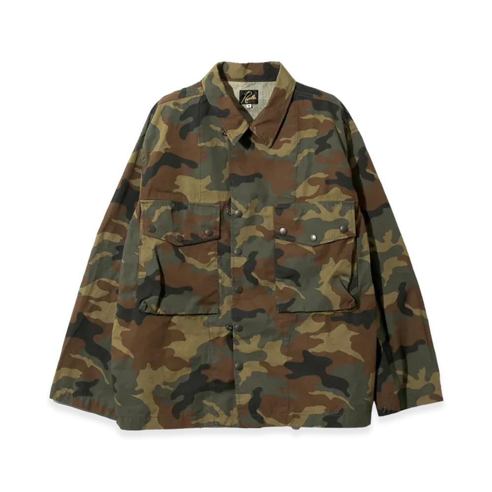 NEEDLES Field Jacket - Cotton Ripstop "Woodland"