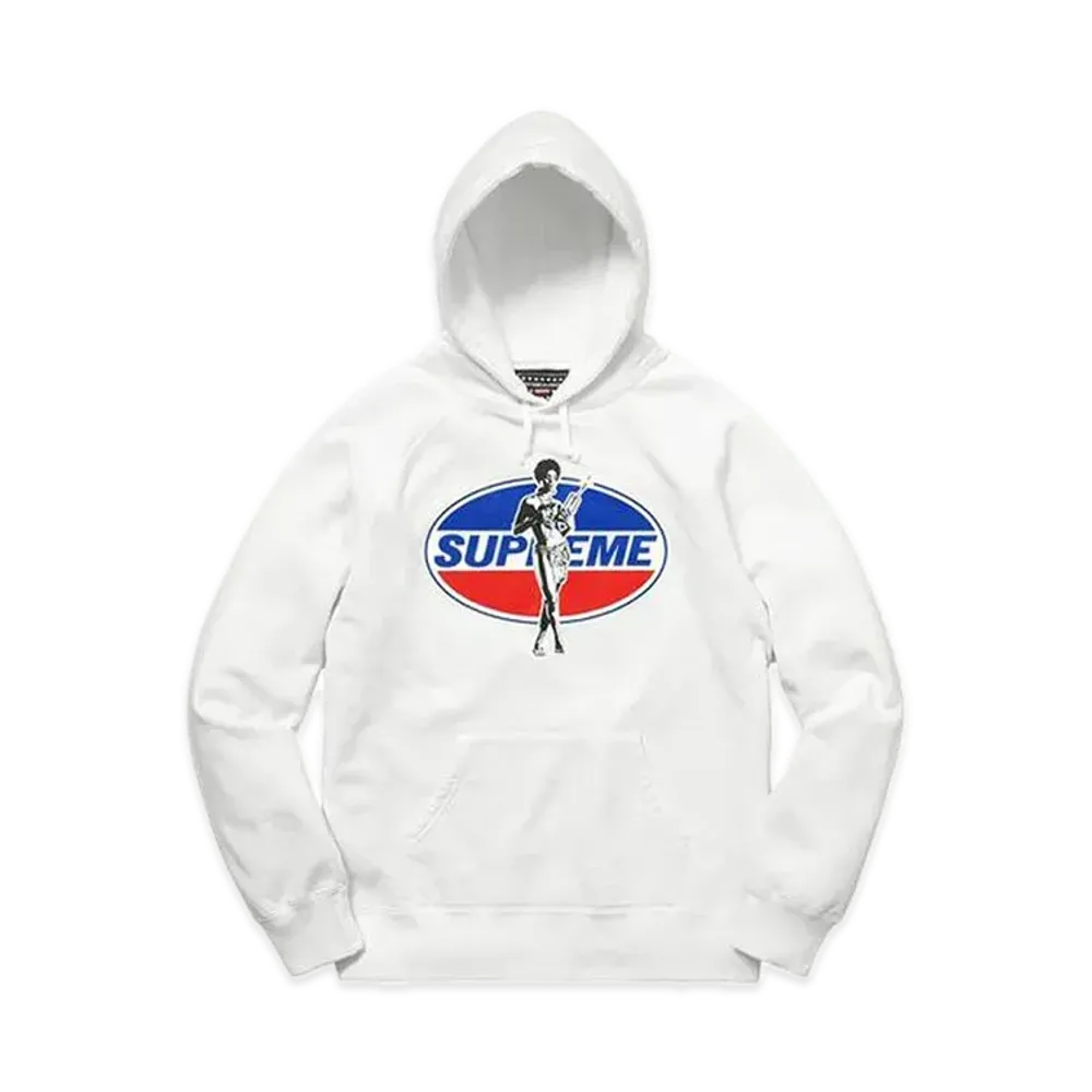 Supreme x HYSTERIC GLAMOUR Hooded Sweatshirt "White"