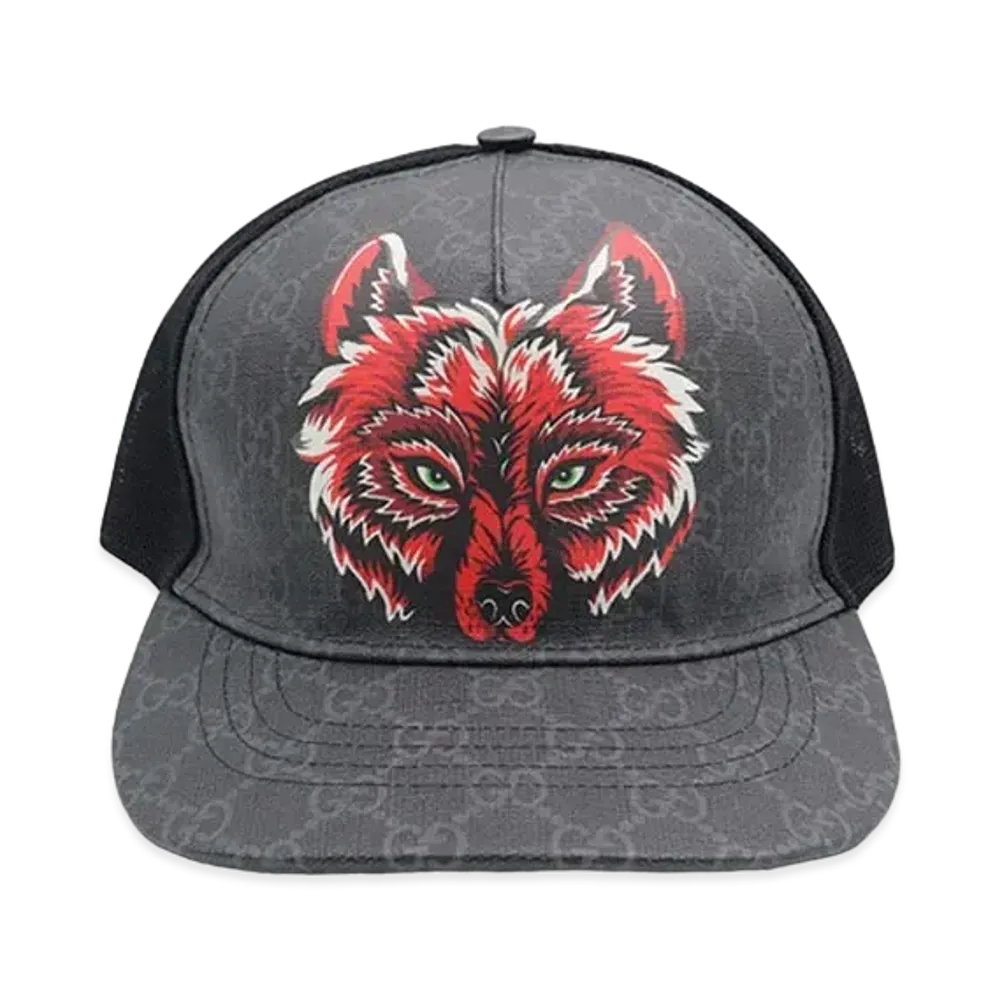 GUCCI GG Supreme Wolf Cap