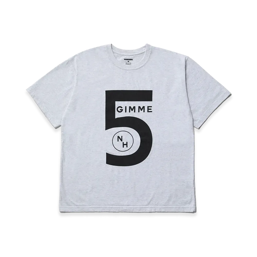 NEIGHBORHOOD x Gimme Five . Tee SS-2 "Grey"