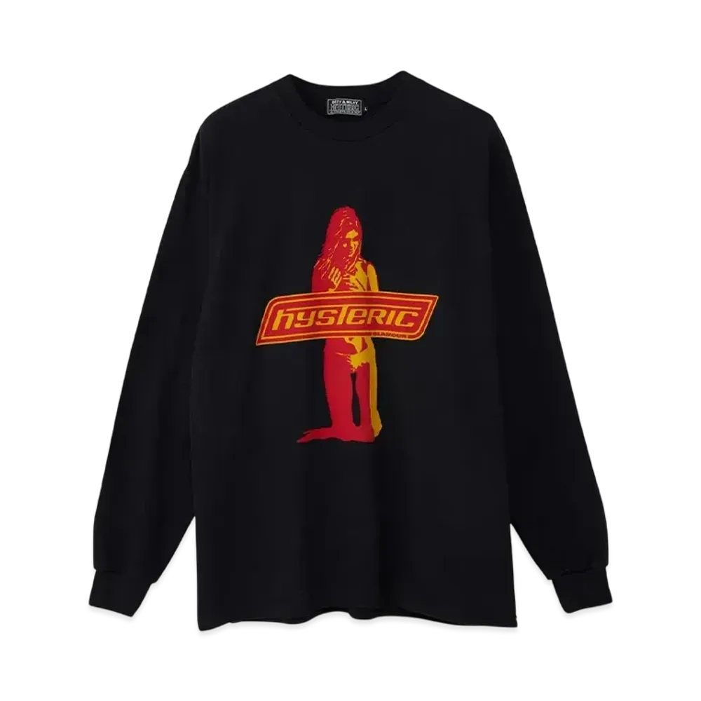 HYSTERIC GLAMOUR Good Times T-Shirt "Black"