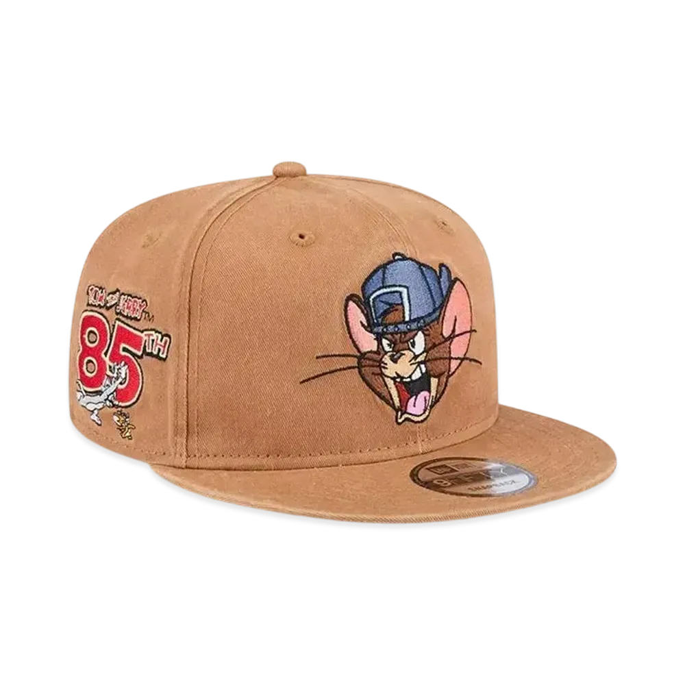 NEW ERA x TOM and JERRY 9Fifty "Brown"