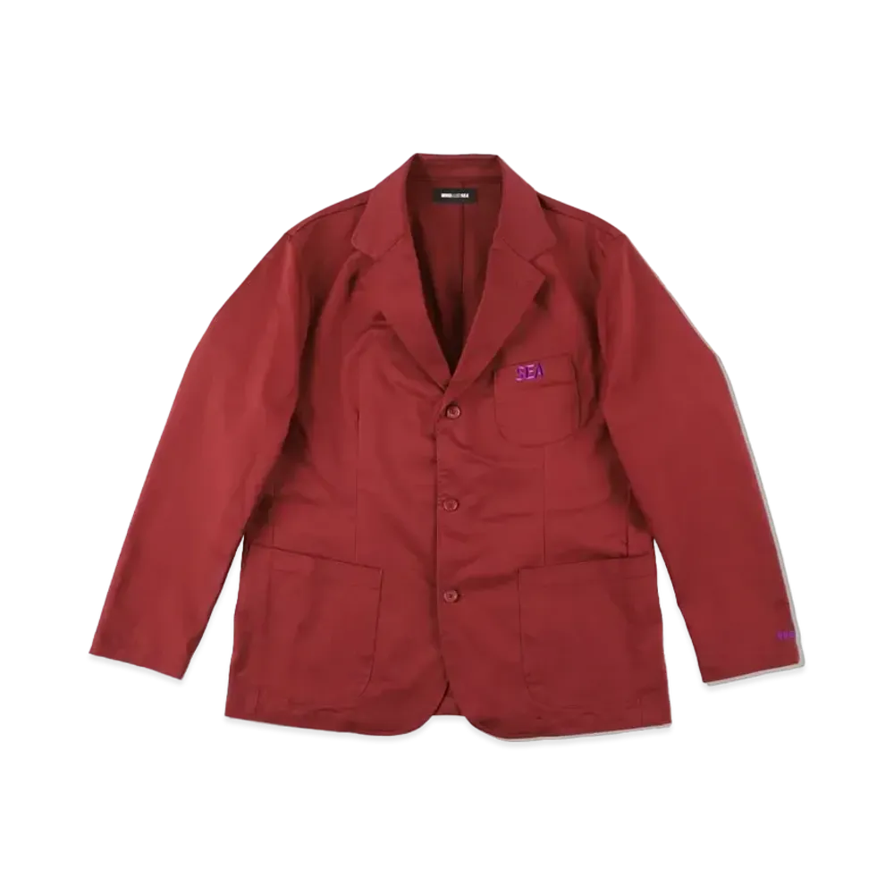 WIND AND SEA SCS TAILORED JACKET "Bordeau"