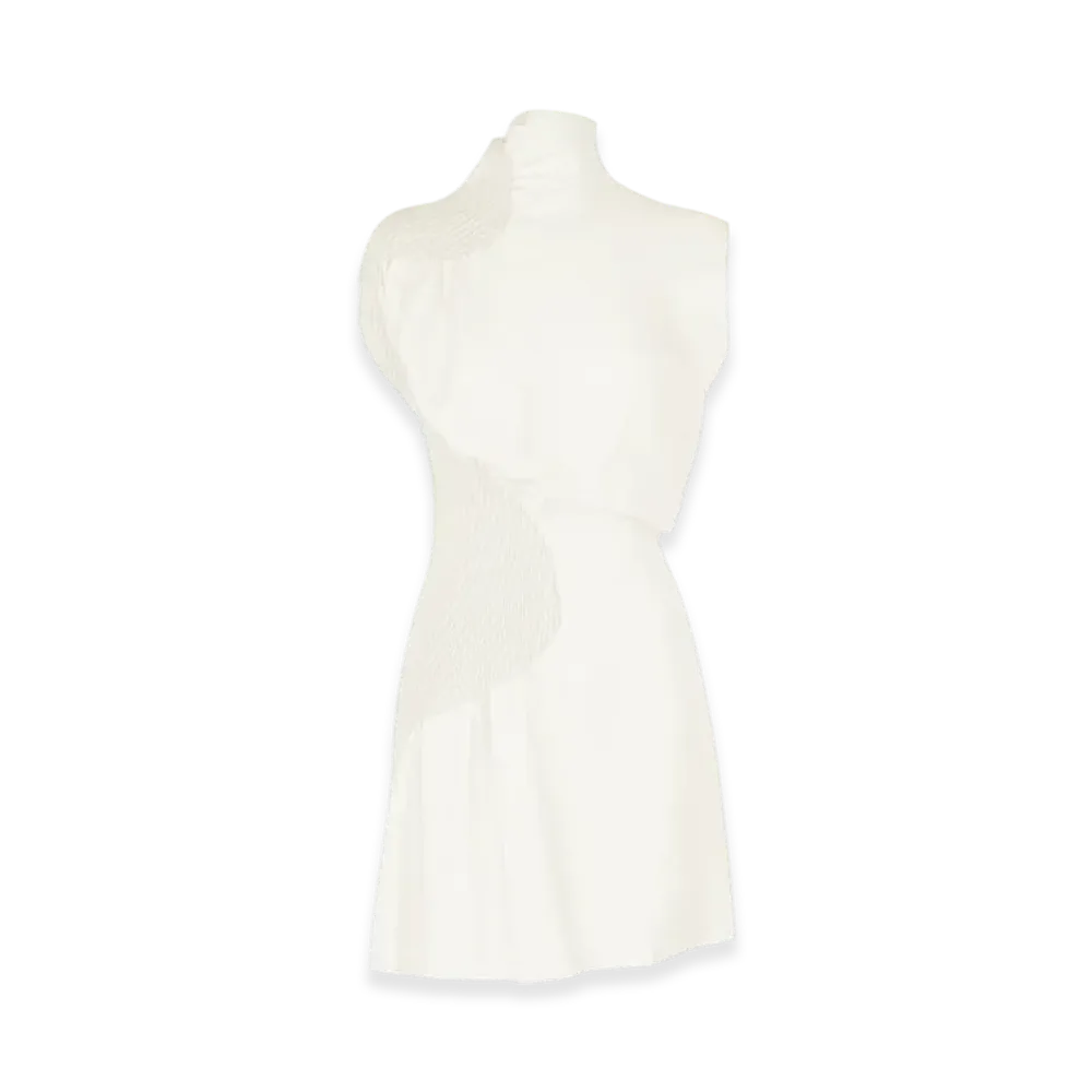 ISSEY MIYAKE Knit (Contour) Pleats "White"