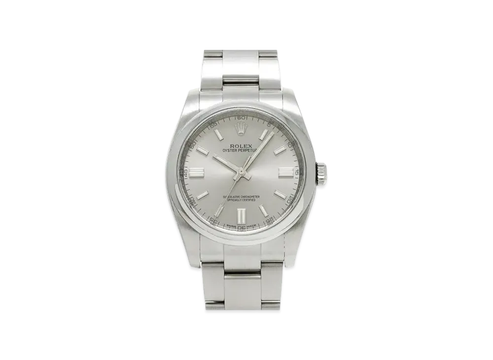 ROLEX Oyster Perpetual "Gray/Stainless Steel"