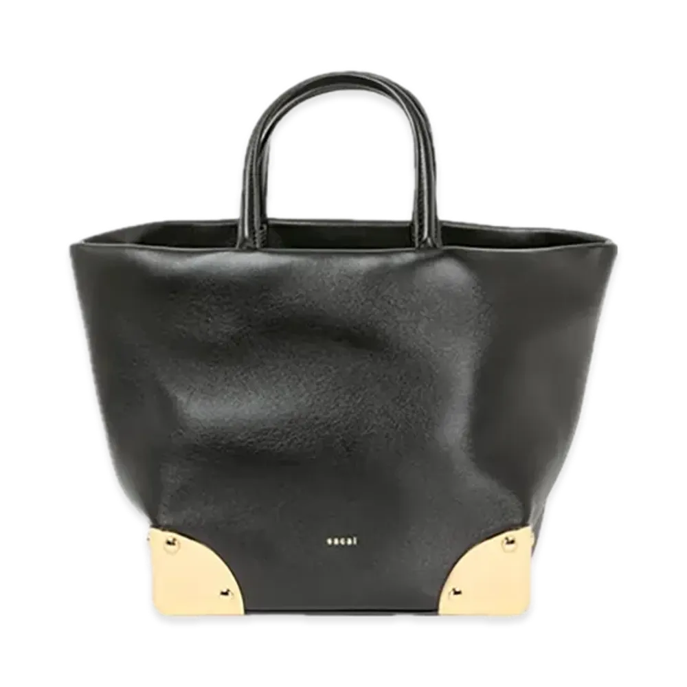 sacai Corner Metal Tote Small "Black"