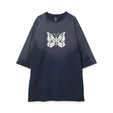 NEEDLES Deconstructed Hockey Dress Cotton French Terry "Navy"