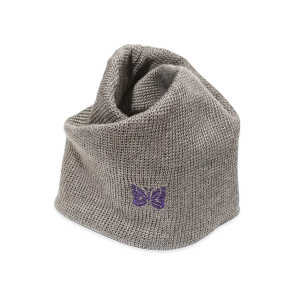NEEDLES Neck Warmer - Merino Wool "Gray"