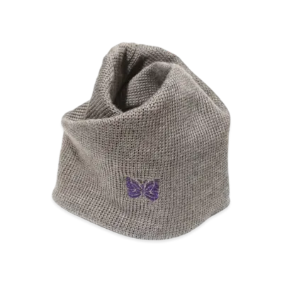 NEEDLES Neck Warmer - Merino Wool "Gray"
