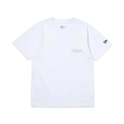 NEW ERA Youth Short Sleeve Cotton T-Shirt Graffiti "White"