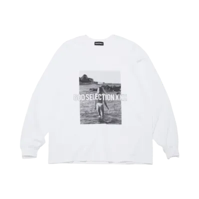 GOD SELECTION XXX Long Sleeve T-shirt GX-S24-LT-02 "White"